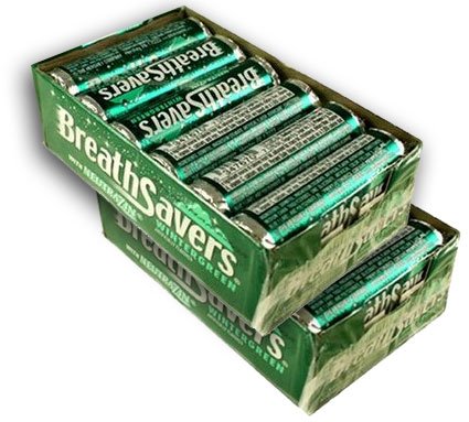 Breathsavers Sugar Free Wintergreen (24 Ct) logo