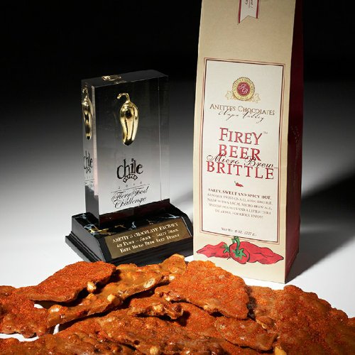 Brent’s Micro Brew Firey Beer Brittle, 8 Ounce Bags logo