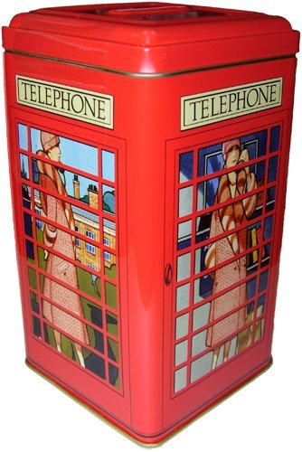 British – Chambers Telephone Box Assorted Toffees 150g logo