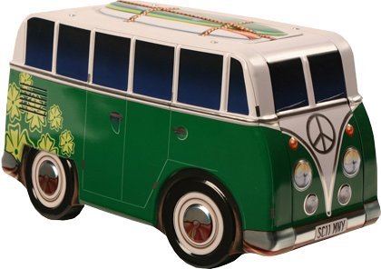 British – Fosters Green Camper Van With Wine Gums and Liquorice Allsorts 340g. logo