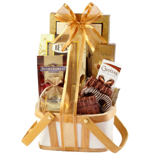 Broadway Basketeers Happy Birthday Chocolate Gift Basket logo