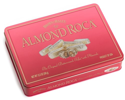 Brown & Haley Almond Roca Buttercrunch, 12.3 ounce Tins (Pack of 2) logo