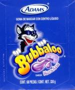 Bubbaloo Blueberry Gum / Mora Azul Mexican Gum logo