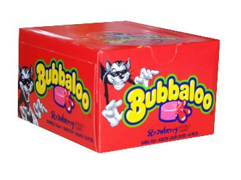Bubbaloo Bubble Gum Strawberry logo
