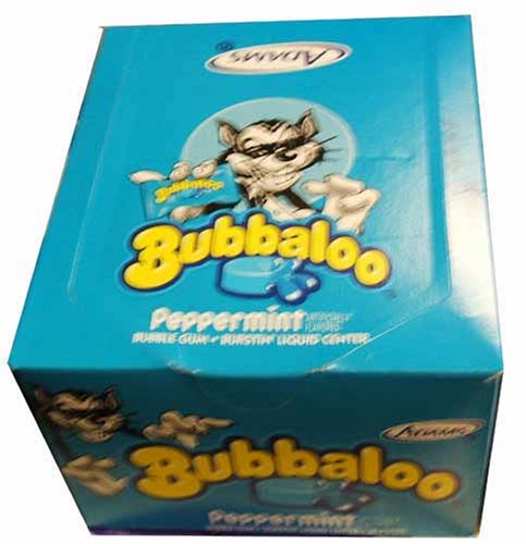 Bubbaloo Gum- Peppermint 240 Count logo