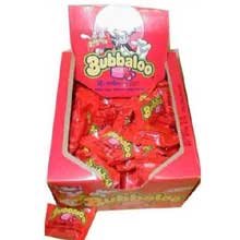 Bubbaloo Strawberry Bursting Liquid Center Bubble Gum, 60-count Packages (Pack of 12) logo