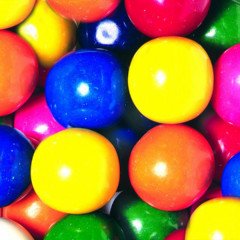 Bubble Gum Balls – Assorted, 1 Inch, 5 Lb Bag logo