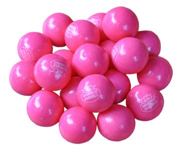 Bubble Gum Balls – Pink Lemonade, 1 Inch, 5 Lb Bag logo