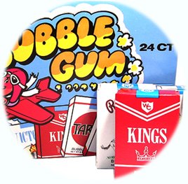 Bubble Gum Cigarettes – 24 Packs logo