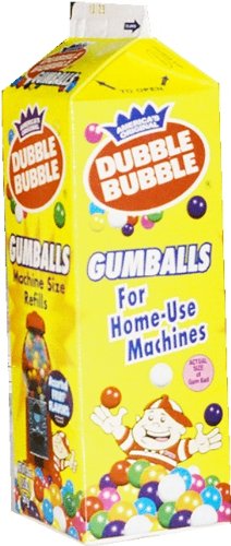 Bubble Gum Refill 20 Oz Carton logo