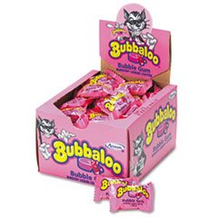 Bubble Gum W/liquid Center, Individually Wrapped Pieces, 60/box logo