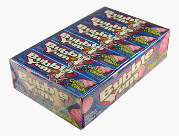 Bubble Yum 18-packs Cotton Candy logo