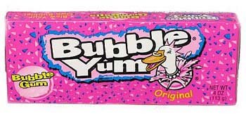 Bubble Yum Bubble Gum (347190) 5 Pk logo