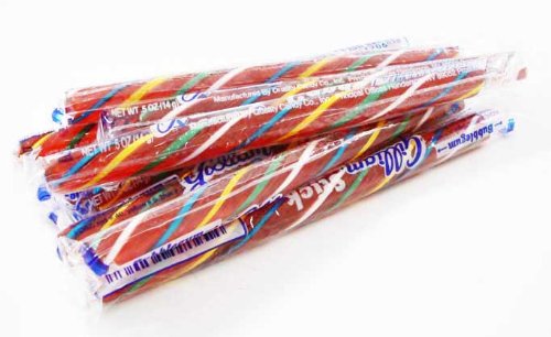 Bubblegum Old Fashioned Hard Candy Sticks: 10 Count (individually Wrapped) logo