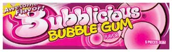 Bubblicious Bubble Gum 5 Pk logo