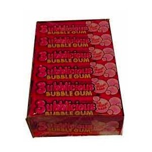 Bubblicious Bubble Gum Flavor (Pack of 18) logo
