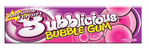 Bubblicious Bubblegum, 12-count Package logo