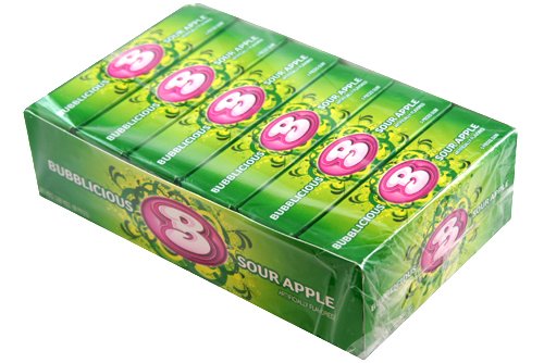 Bubblicious Sour Apple 18 – 5 Piece Packs logo