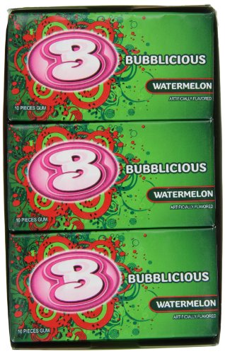 Bubblicious Watermelon Wave, 12-count Package logo