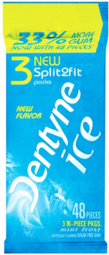 Bulk Buys Dentyne Ice 3 Pack Mint Frost Sugar Free Gum – Case Of 20 logo