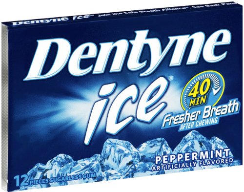 Bulk Buys Dentyne Ice Peppermint Sugarless Gum – Case Of 24 logo