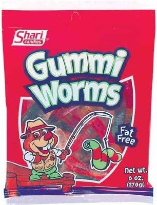 Bulk Buys Gummi Worms 5oz Bag – Case Of 12 logo