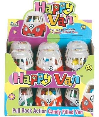 Bulk Buys Happy Van With Candy C-d .53 Oz – Case Of 12 logo