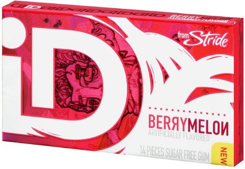 Bulk Buys Id Berry Melon 14 Piece Sugar Free Chewing Gum – Case Of 36 logo