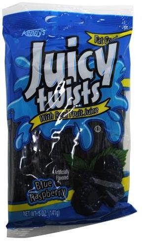Bulk Buys Kennys Licorice Blue Raspberry Twist – Case Of 12 logo