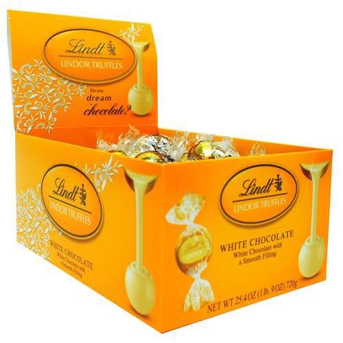 Bulk Buys Lindt White Chocolate Truffle Change Maker – Case Of 60 logo