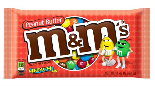 Bulk Buys M&ms Peanut Butter Candies 11.4 Ounce Bag – Case Of 12 logo