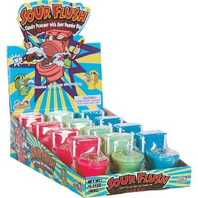 Bulk Buys Sour Flush Candy 1.38oz C-d – Case Of 12 logo