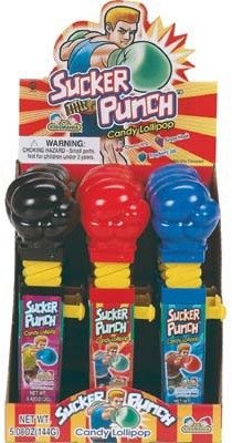 Bulk Buys Sucker Punch Lollipops – Case Of 12 logo