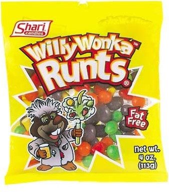 Bulk Buys Willy Wonka Runts 4oz Bag – Case Of 12 logo