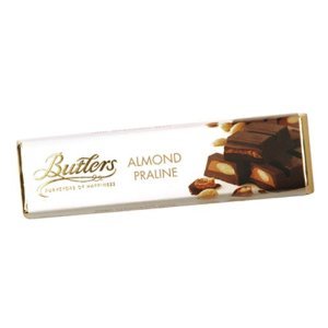 Butlers Dark Chocolate Almond Bar 75g (10-pack) logo