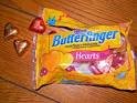 Butterfinger Candy Pieces In Milk Chocolate Hearts 8 0z logo