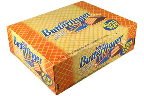 Butterfinger Crisp King Size 18 Bars logo