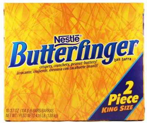 Butterfinger King Size 2pcs Bar 18ct logo