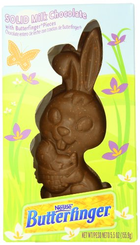 Butterfinger Solid Milk Chocolate Bunny, 5.5 Ounce (Pack of 12) logo