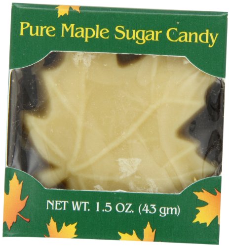 Butternut Mountain Farm Pure Maple Sugar Candy, 1.5 ounce Leaf (Pack of 12) logo