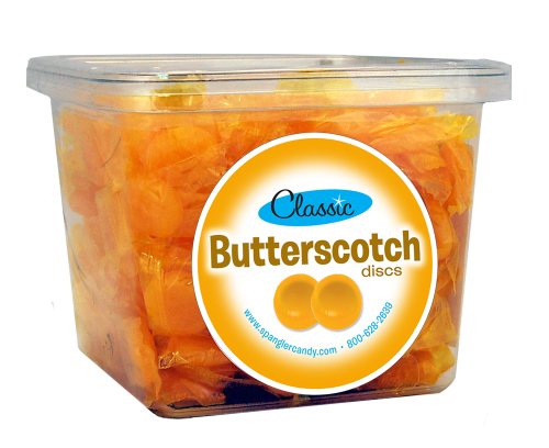 Butterscotch Discs 2 Lb Tub logo