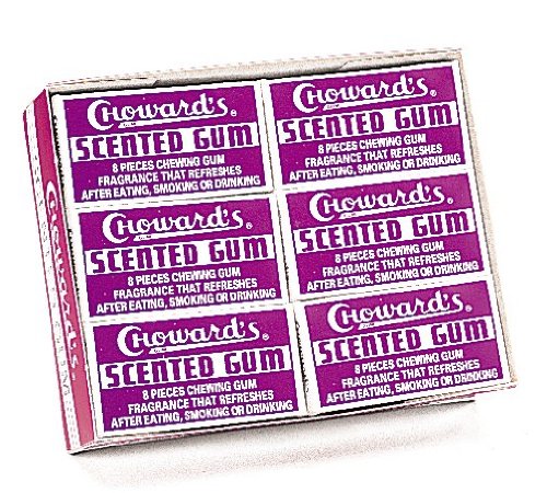 C. Howard Scented Gum, 1.5 ounce Boxes (Pack of 24) logo