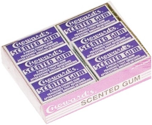 C. Howard Violet Chewing Gum logo