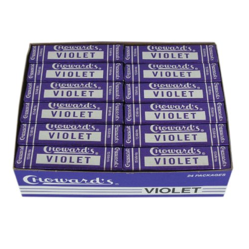 C. Howard Violet Mints 15 Pcs 24ct logo