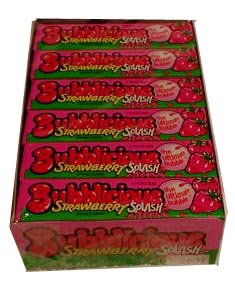 Cadbury Adams, Bubblicious Strawberry Splash – 5 Sticks logo