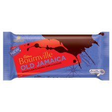 Cadbury Bournville Old Jamaica Raisins & Rum Flavoured Dark Chocolate Bar 180g/6.34 Oz. logo