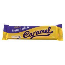 Cadbury Caramel Bar Single X 4 logo