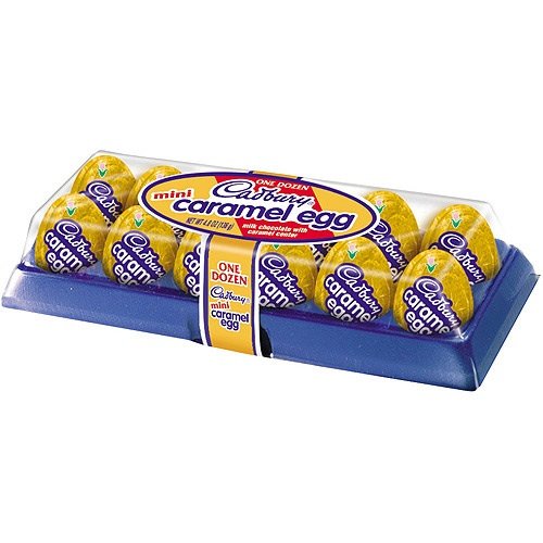 Cadbury Caramel Mini Eggs 1 Dozen (2 Pack) logo