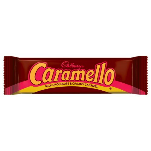 Cadbury Caramello Bar, Milk Chocolate & Creamy Caramel, 1.6 ounce Bars (Pack of 36) logo