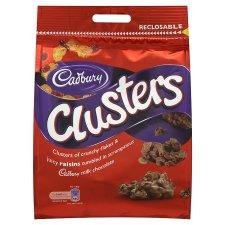 Cadbury Chocolate Raisin Clusters 150g – Pack of 6 logo